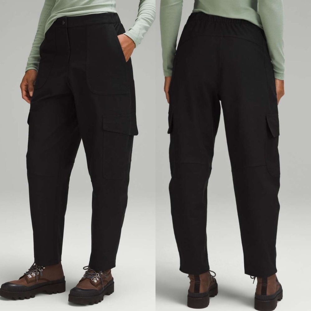 Lululemon Light Utilitech Cargo Pocket High-Rise Pant Black